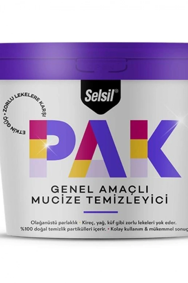 Selsil PAK Genel Amaçlı Mucize Temizleyici 500 gr
