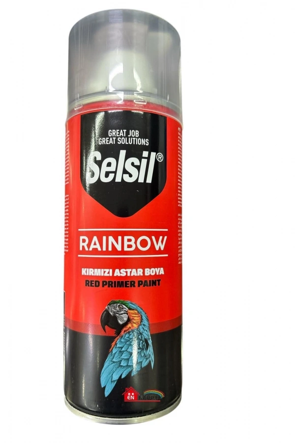 Selsil Rainbow Akrilik Sprey Astar 3009 Kırmızı
