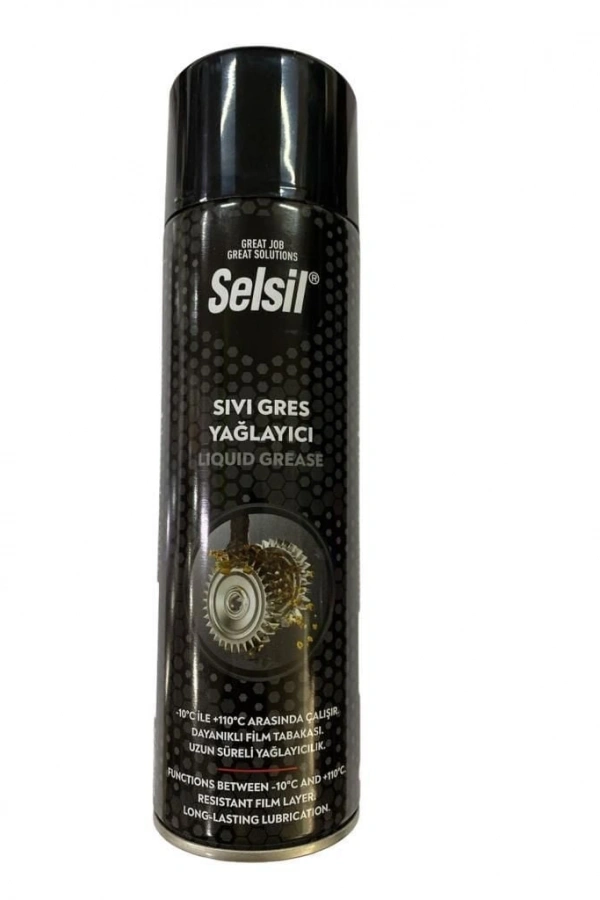 Selsil Sıvı Gres Yağlama Spreyi 500 ml