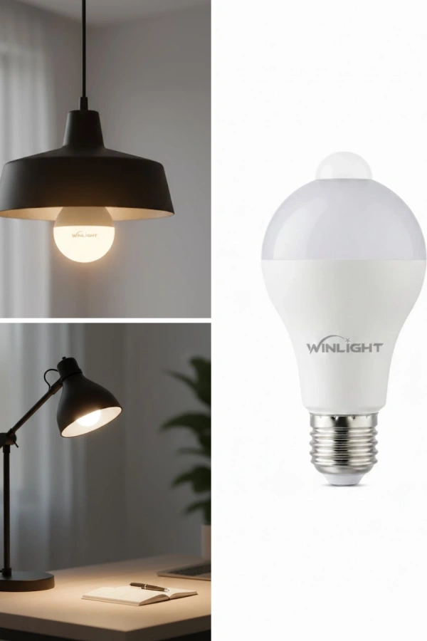 Sensörlü LED Lamba Otomatik Algılama Enerji Tasarruflu Aydınlatma