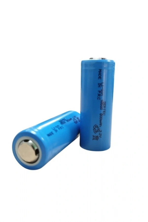 Sertec 3.2V IFR18500 800 MAH LifePO4 Pil