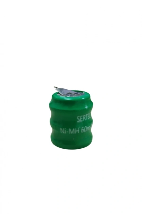 Sertec - 3.6V 3S1P 60 Mah 2 Pin NI-MH Buton Pil