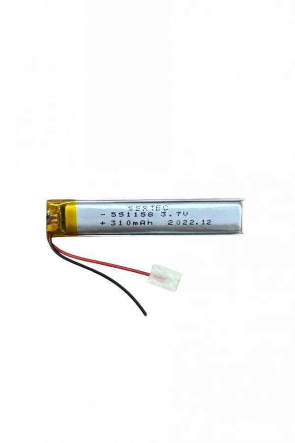 Sertec 551158 3.7V 310 MAh Li-Polymer Pil (Devreli/1.5A)