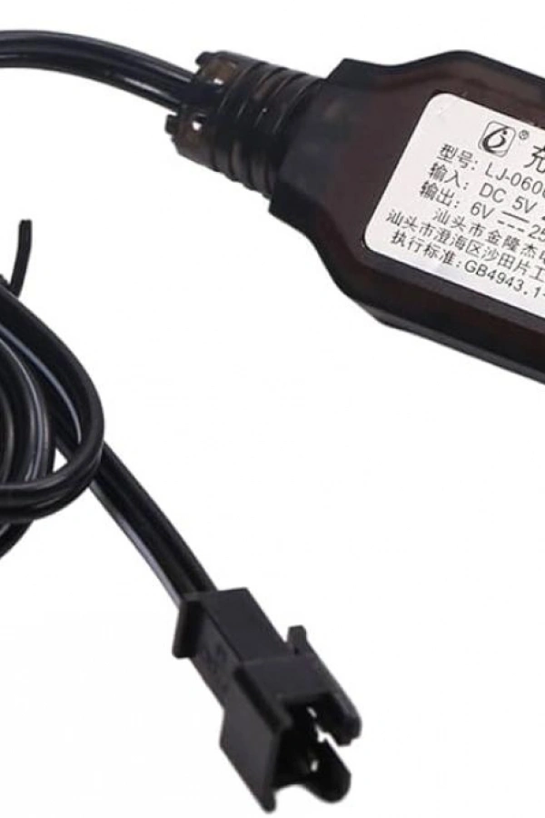 Sertec 6V NI-CD / NI-MH Oyuncak Bataryası USB Şarj Kablosu