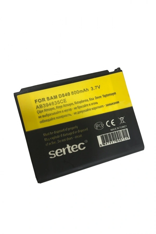 SERTEC - Samsung D848/D840 Uyumlu Batarya