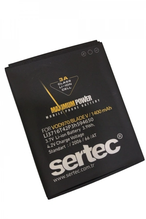 SERTEC - VODAFONE - VOD-970 / BLADE-V Uyumlu Batarya