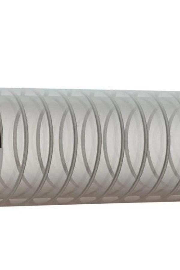 Sertsan 38 mm Şeffaf Çelik Telli Emiş Hortumu 2 Metre