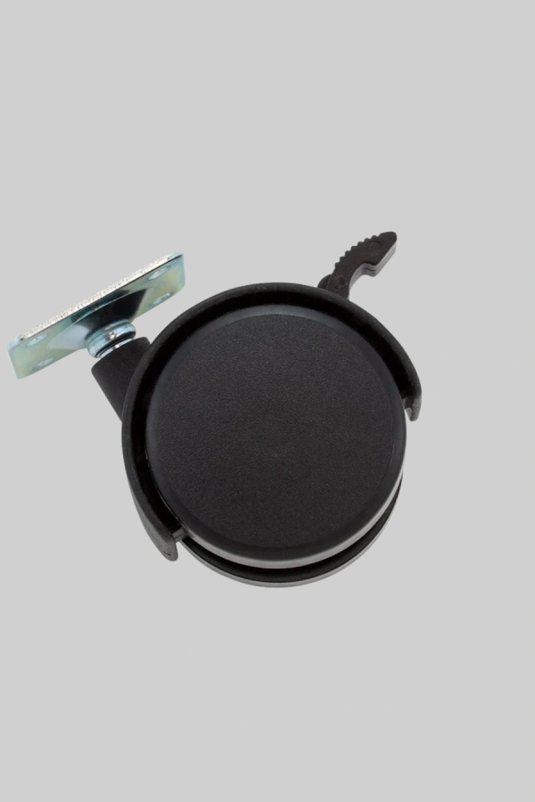 Sessiz Dönen Kilitli Mobilya Tekerleği 4 cm