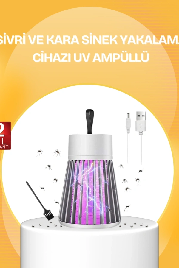 Sessiz ve Güvenli Sivrisinek Kovucu Lamba