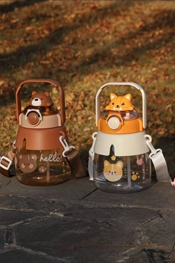 Sevimli Hayvanlar Su Matarası