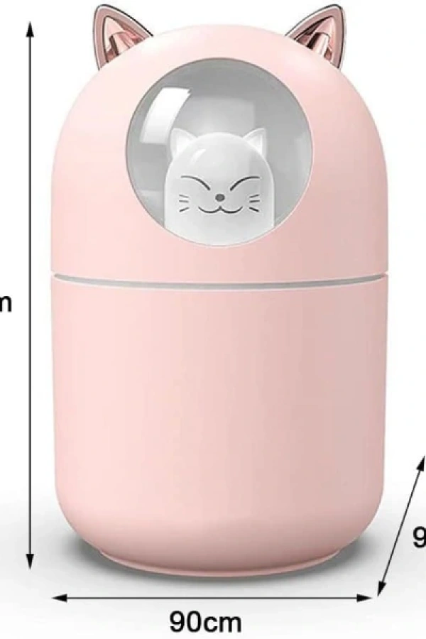Sevimli Kedi Tasarımlı H2O Nemlendirici