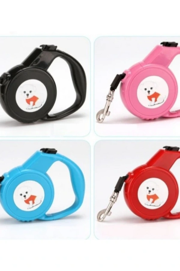 Sevimli Otomatik Köpek Gezdirme Tasması 2.5 Metre