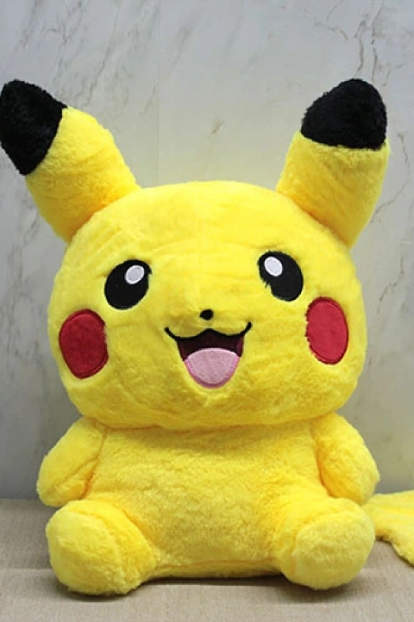 Sevimli Peluş Pikachu Sırt Çantası