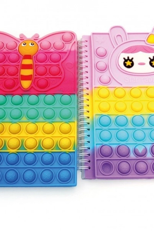 Sevimli Tasarımlı Pop-It Defter