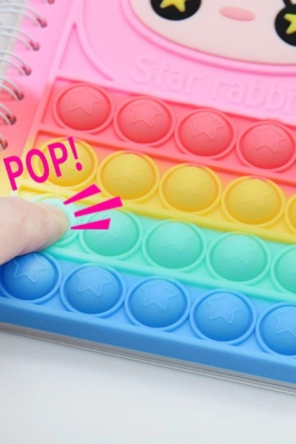 Sevimli Tasarımlı Pop-It Defter