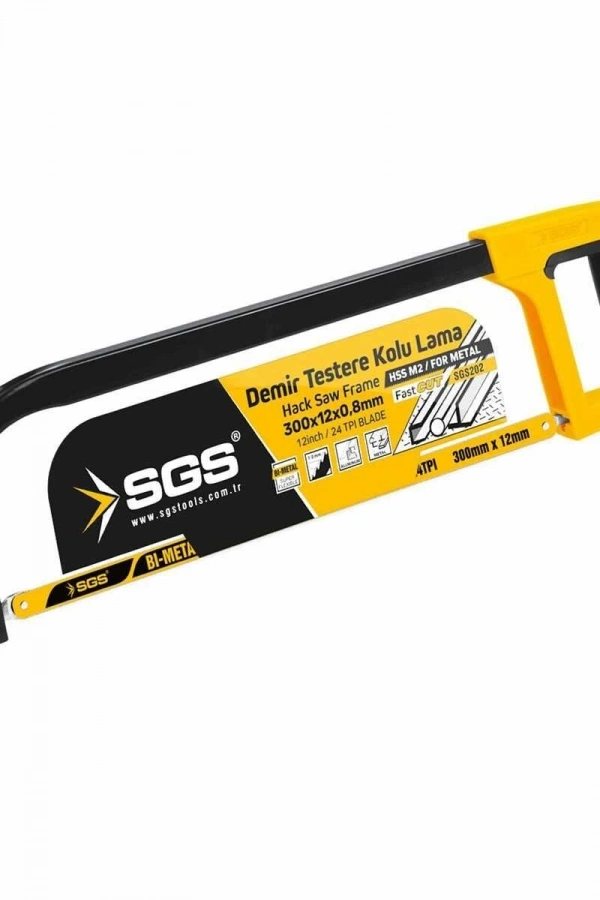 Sgs 202 Demir Testere Kolu Ağızlı