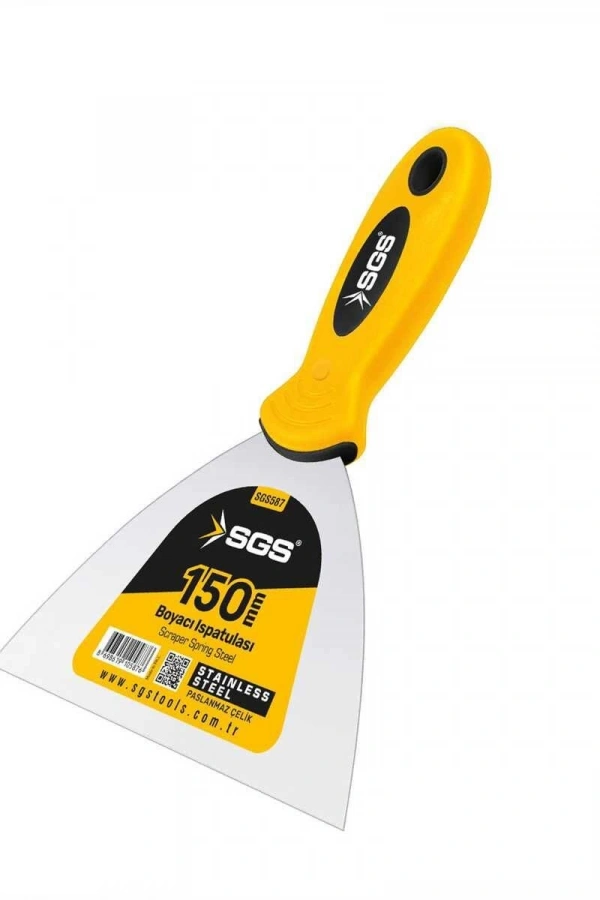 SGS 587 Spatula Paslanmaz Çelik 150 mm