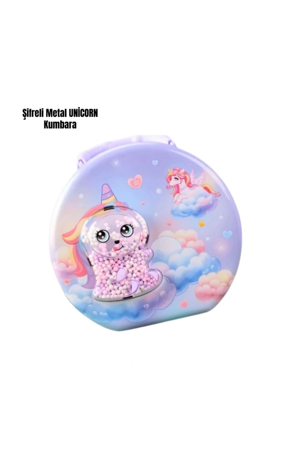 ŞİFRELİ KUMBARA MOR