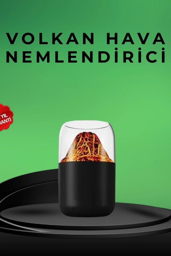 Şık Tasarımlı Aromaterapi ve Nemlendirici Cihaz