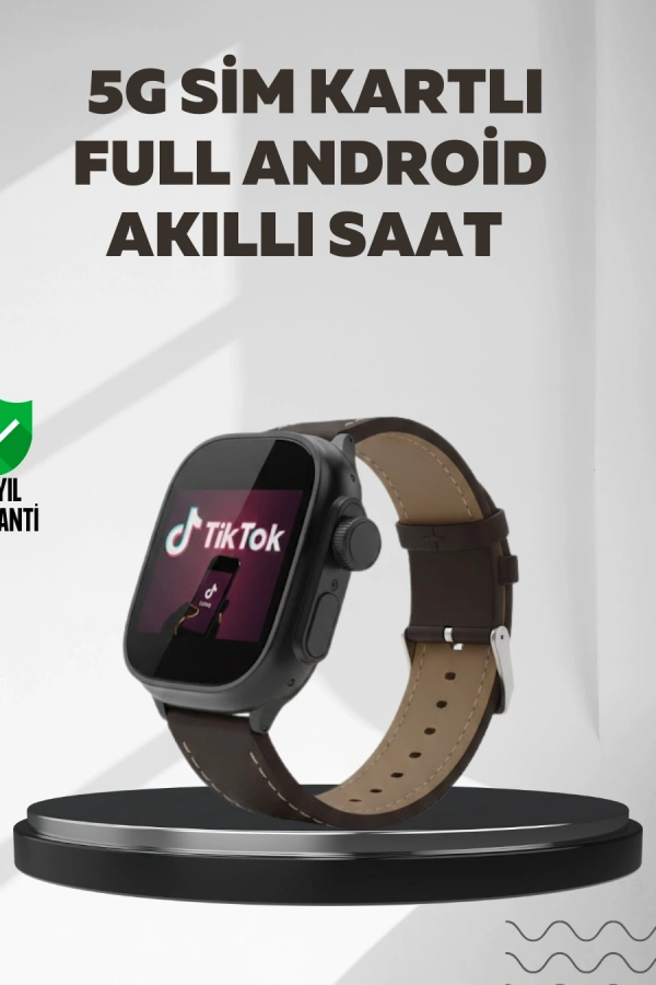 SIM Kartlı Akıllı Saat GPS WiFi Bluetooth Destekli