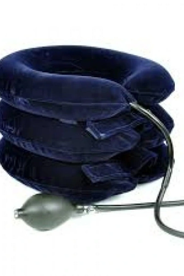 Şişirilebilir Pompalı Ortopedik Boyun ve Seyahat Yastığı