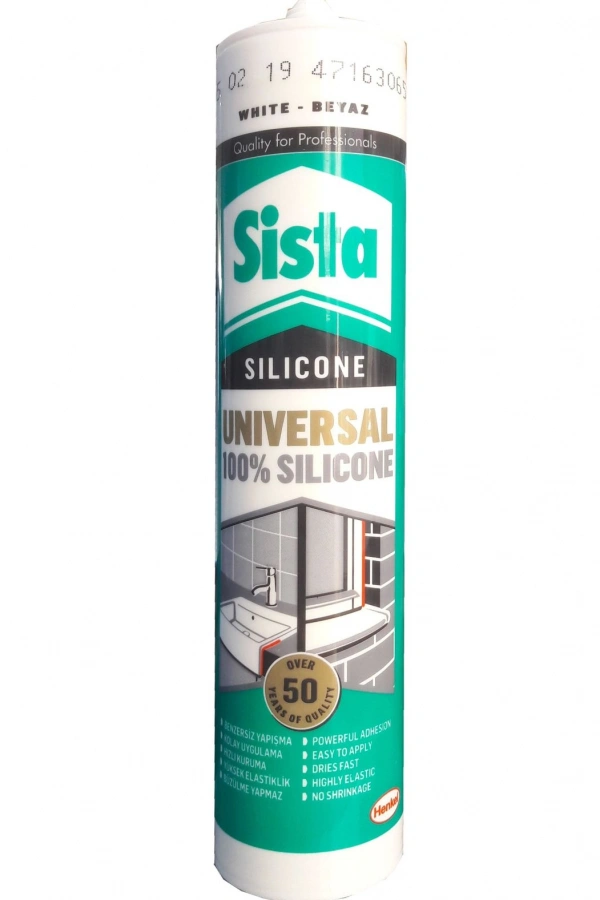 Sista Üniversal Beyaz Silikon 280 ml