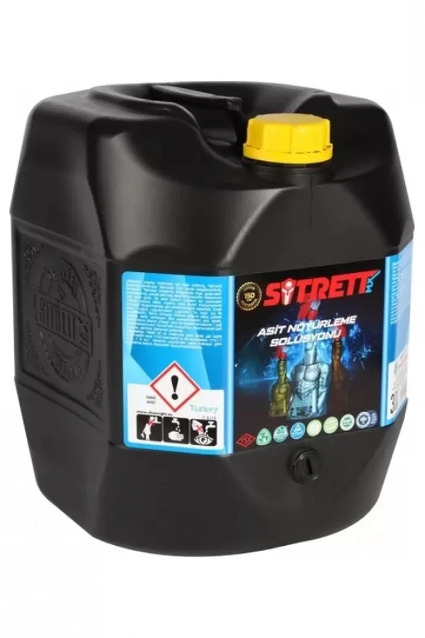 SİTRETT MX Asit Nötrleme Solüsyonu Endüstriyel 30 Kg.