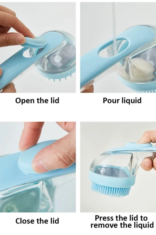 Sıvı Hazneli Evcil Hayvan Tarağı