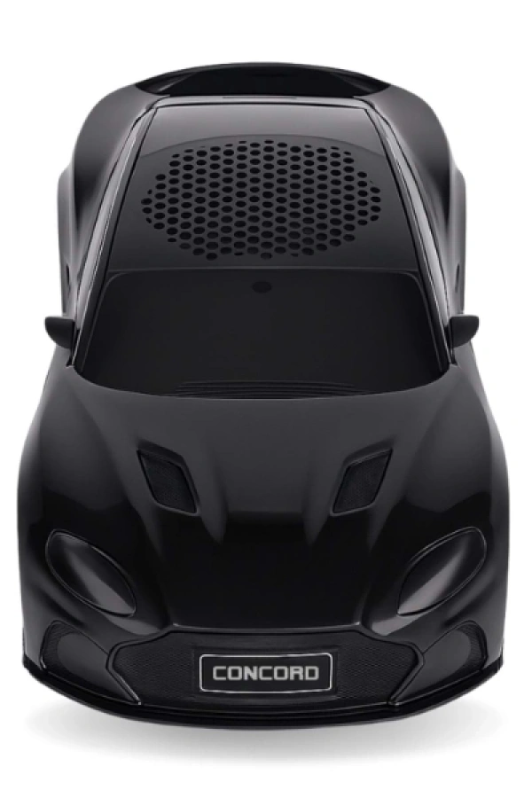 Siyah Araba Tasarımlı Hoparlör - Bluetooth FM USB Özellikli