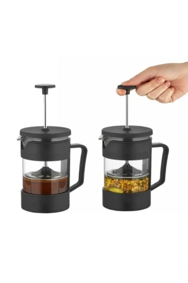 Siyah French Press 350 ml