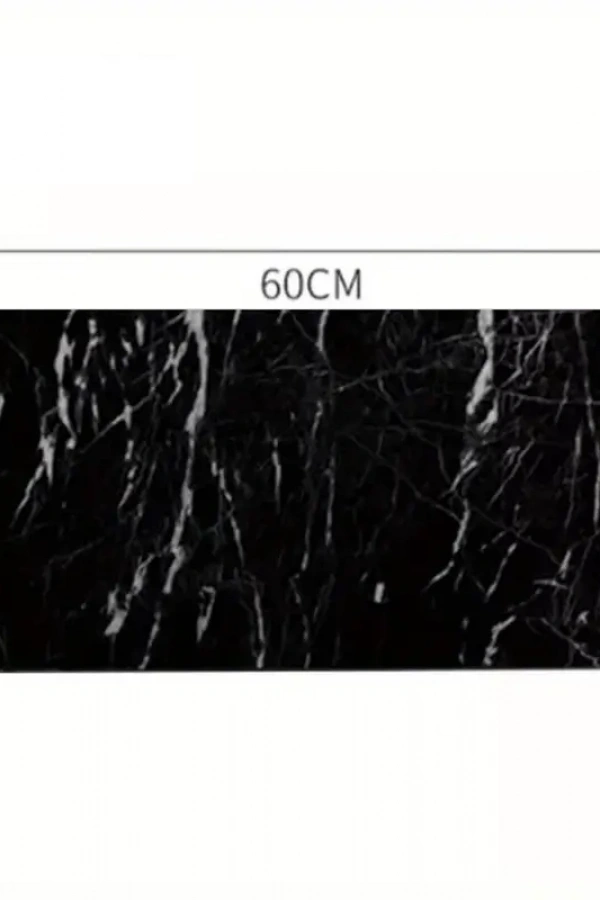 Siyah Mermer Desenli Alüminyum Plastik Duvar Sticker