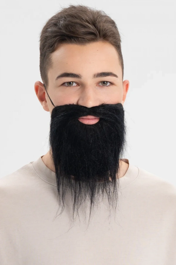 Siyah Renk Takma Sakal