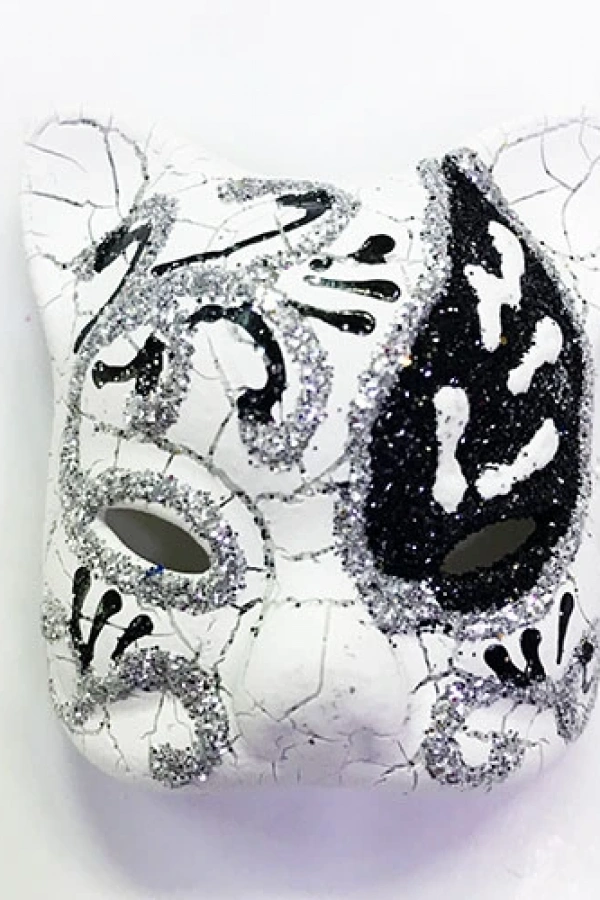 Siyah Renk Venedik Kedi Model Magnet