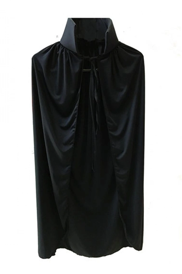 Sİyah Yakalı Pelerin - Vampir Pelerin - Dracula Pelerin 90 cm