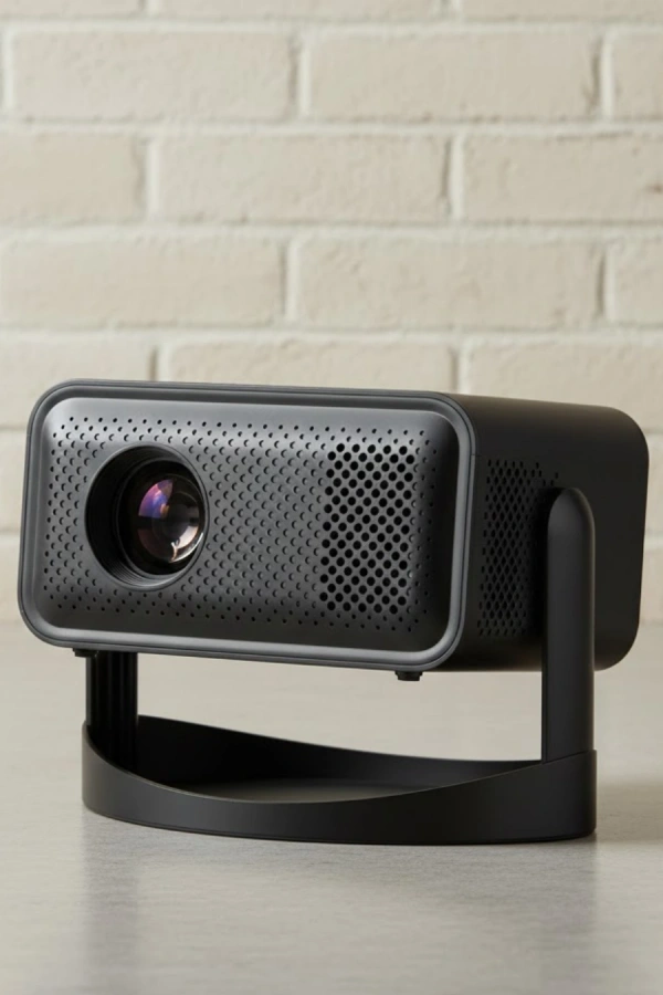 Smart Projector Android TV Taşınabilir Gimbal Standlı