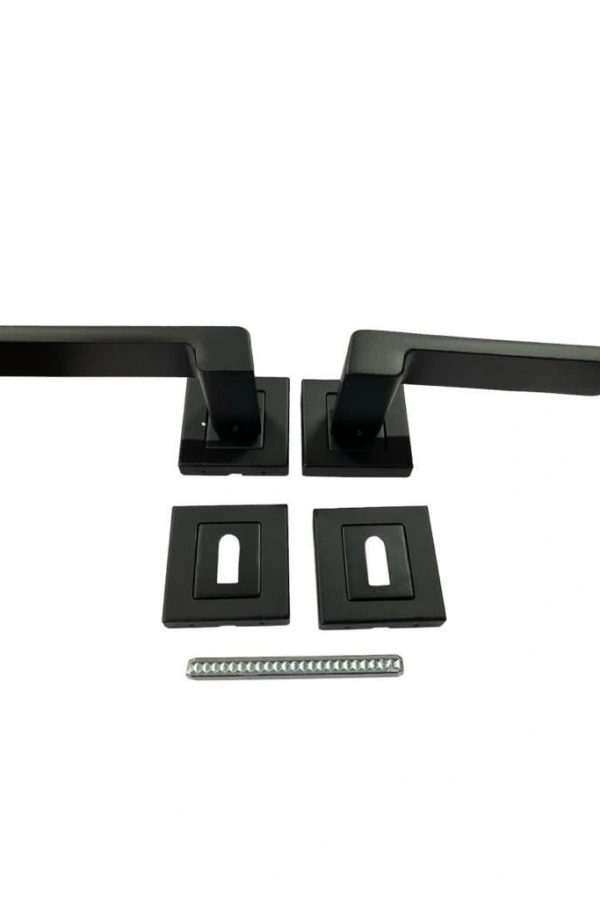 Sofuoğlu Rozet Anka Mat Siyah Oda Kapı Kolu