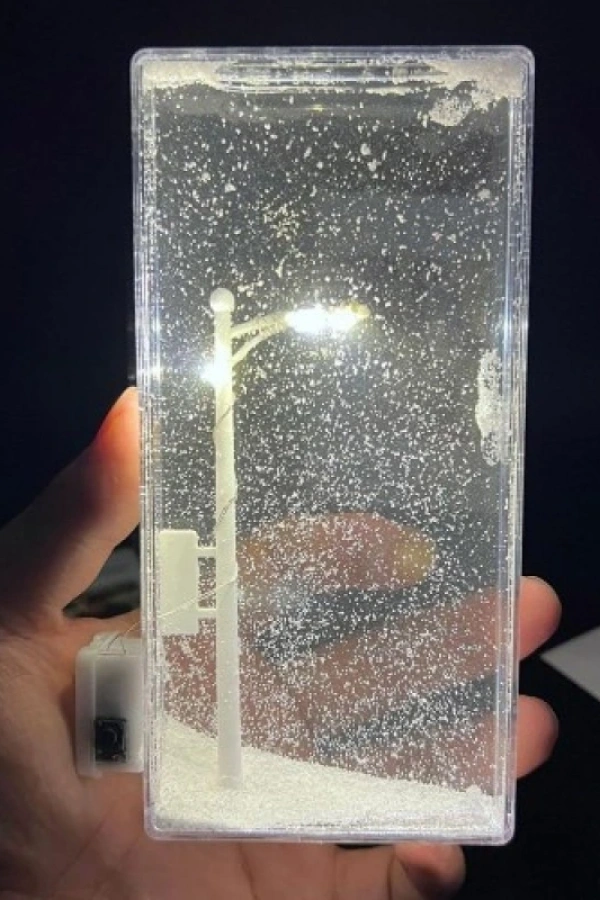 Sokak Lambalı Kar Küresi Demonte