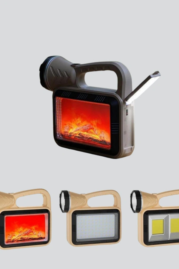 Solar Alev Lambası – Kamp, Bahçe ve Dış Mekan İçin