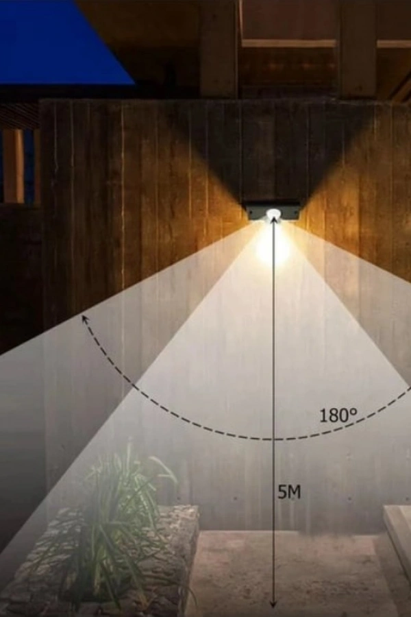 Solar Sensörlü LED Ampul Lamba - Güneş Enerjili - Dış Mekan Aydınlatma