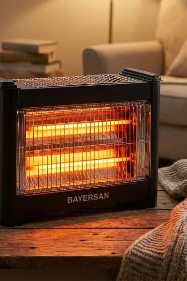 Şömine Tipi Isıtıcı Soba 1800W