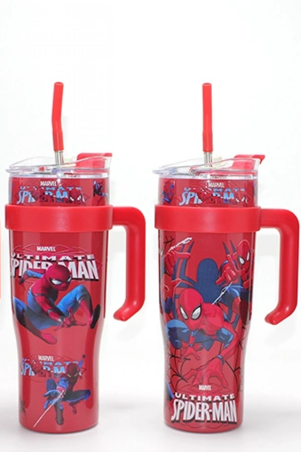 Spiderman Pipetli Termos Suluk