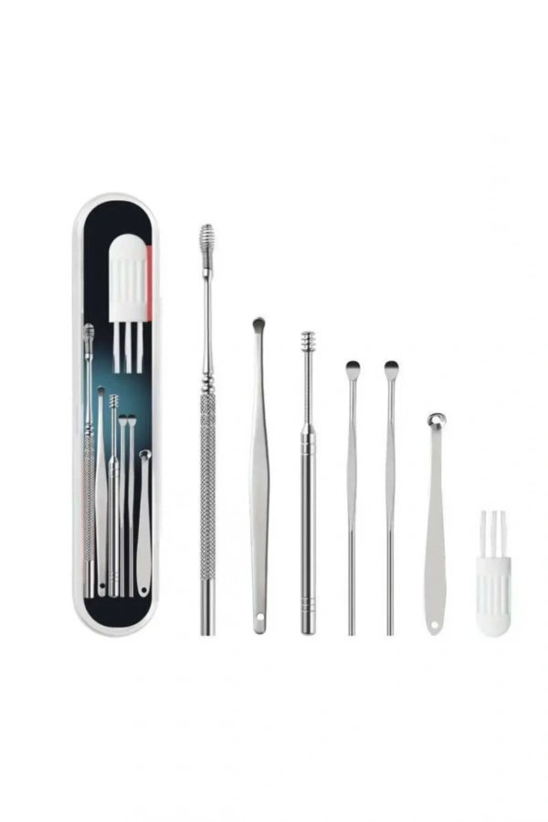 Spiral Kulak Temizleme - Paslanmaz Çelik Temizleme Seti