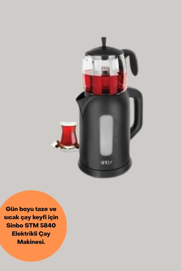STM 5840 Elektrikli Çay Makinesi