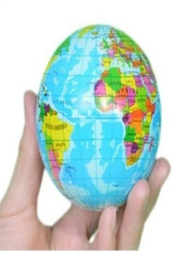 Stres Topu Dünya Haritalı - Orta Boy
