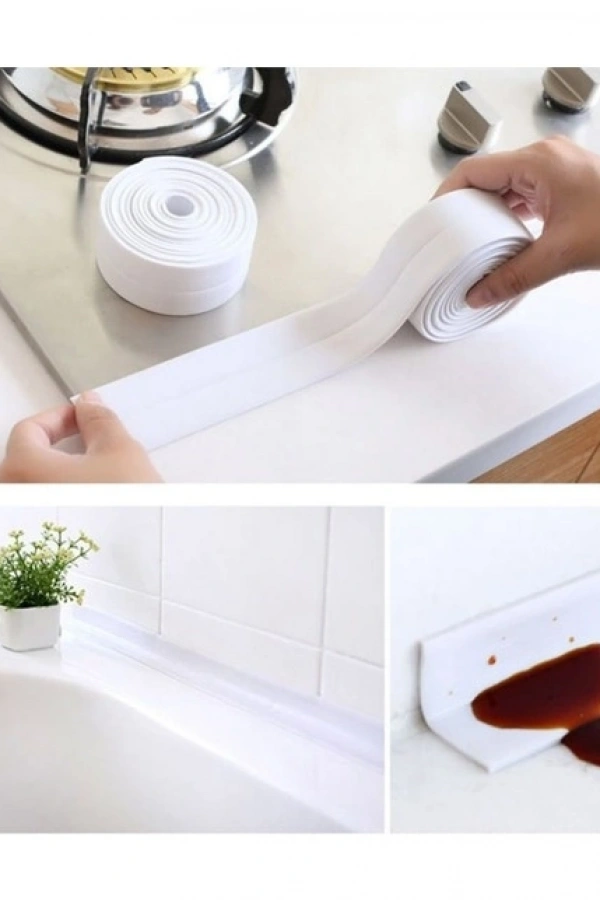 Su Sızdırmaz Bant Lavabo Küvet Kenar Bandı 4 CM