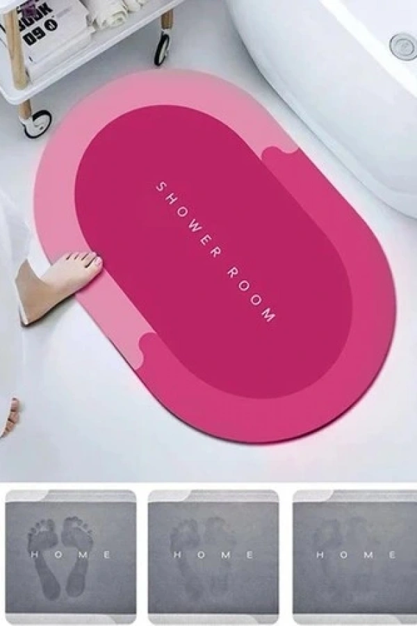 Süper Su Emici Kaymaz Tabanlı Paspas