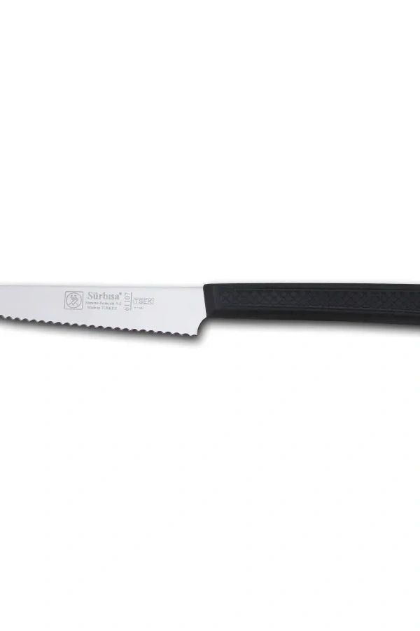 Sürbısa 61107 - Sürmene Lazerli Tırtıklı Biftek / Steak Bıçağı 12 cm