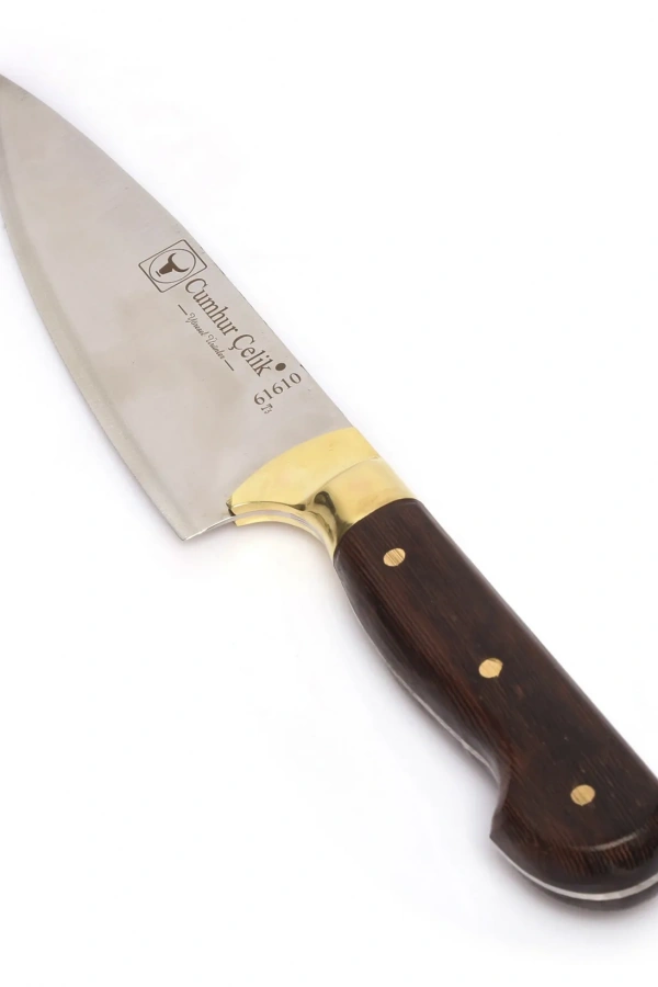 Sürmene Cumhur Çelik 61610 Şef Bıçağı 15,5 cm, Venge Sap