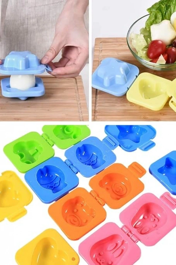 Suşi Ve Haşlanmış Yumurta Kalıbı 3 Adet