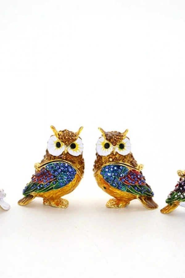 Swarovski 2li Baykuş Model 1